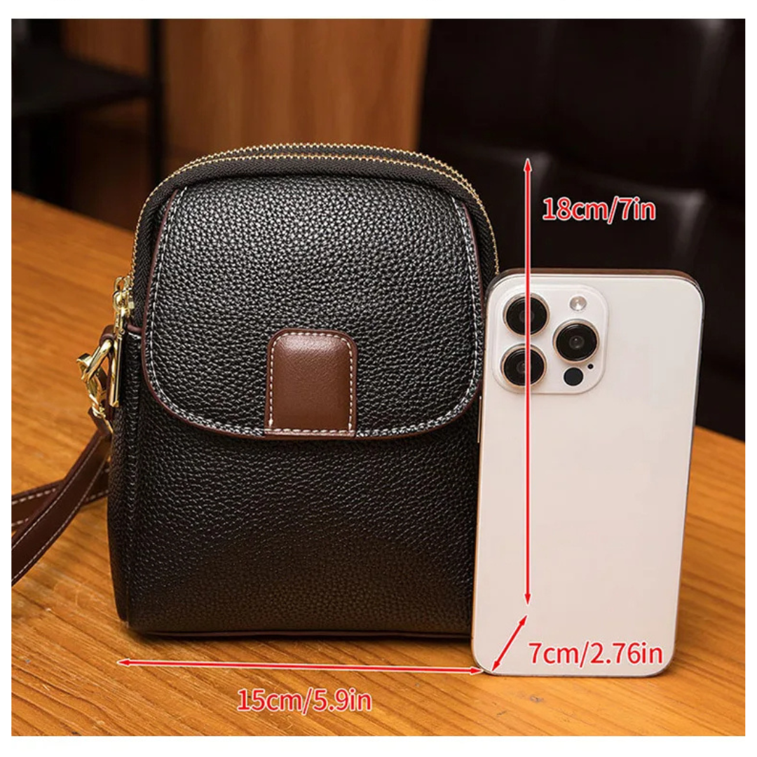 A small crossbody bag for women with a classic and comfortable design