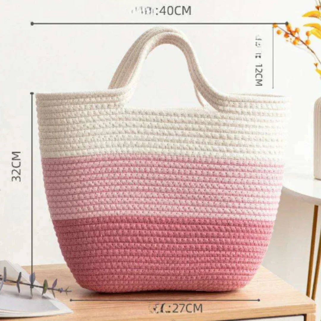 תיק קש גדול