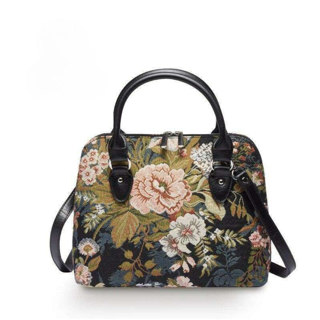 Classic floral bag for women