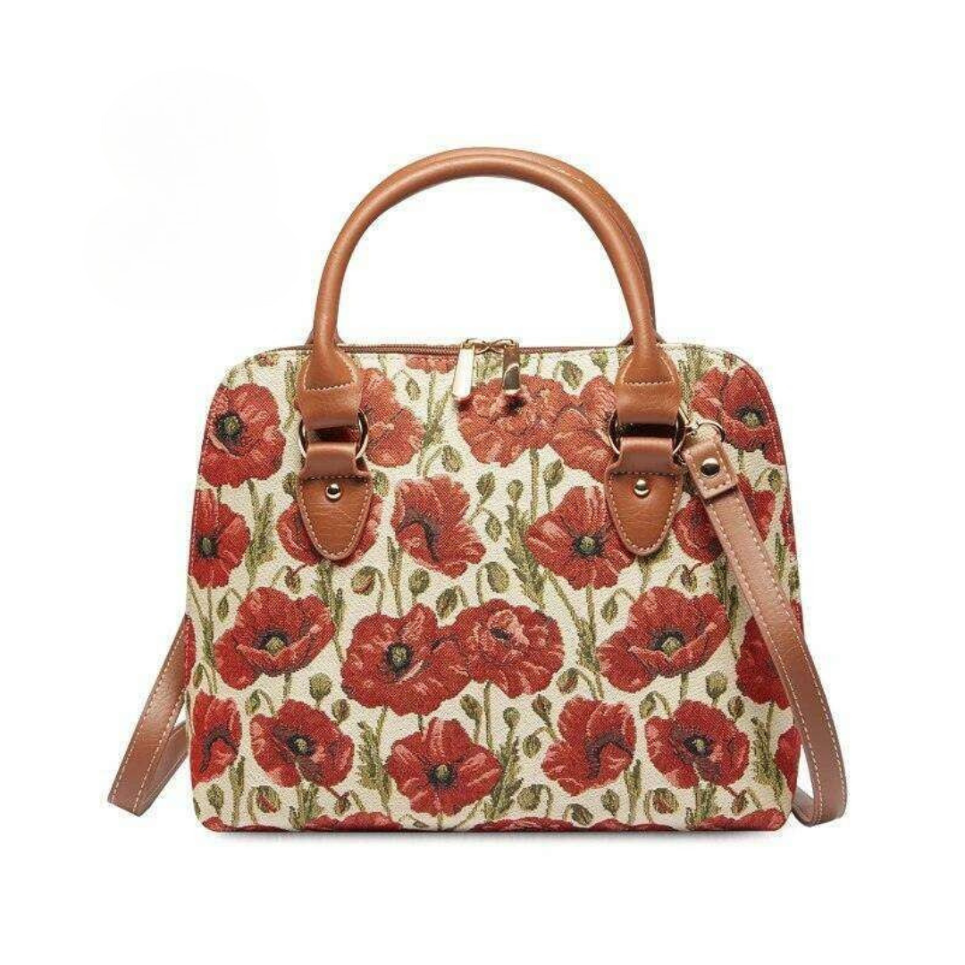 Classic floral bag for women