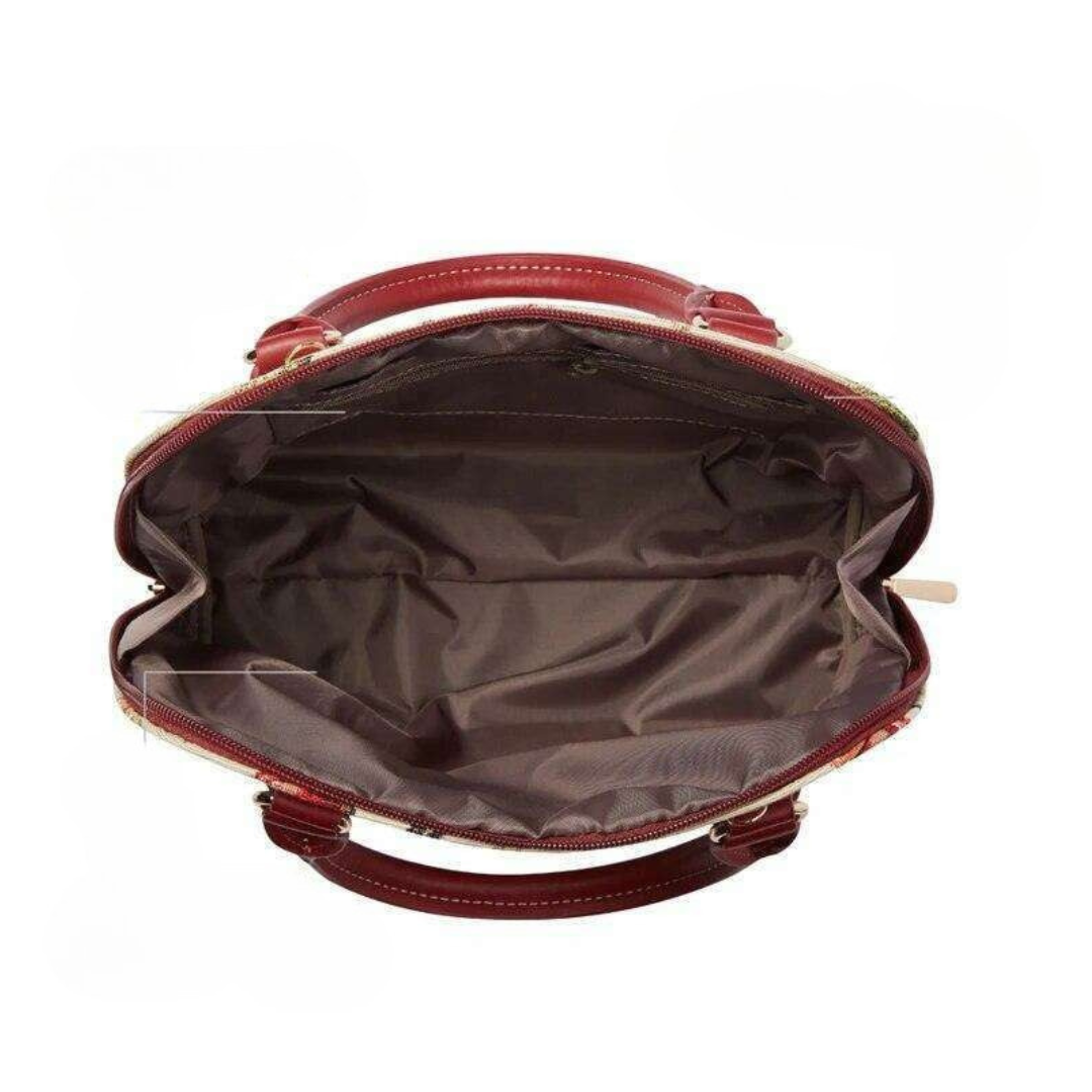 Classic floral bag for women