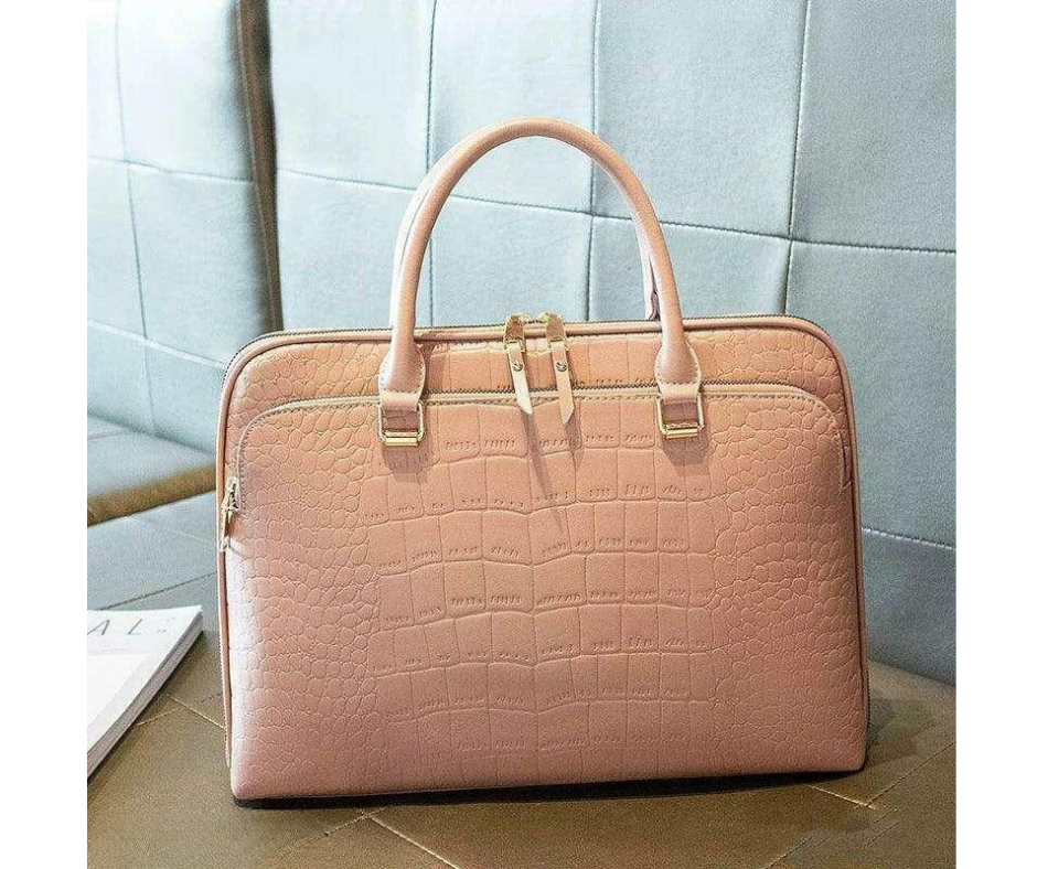 תיק יד דמוי עור קרוקודיל לנשים - שילוב של אלגנטיות ופונקציונליות