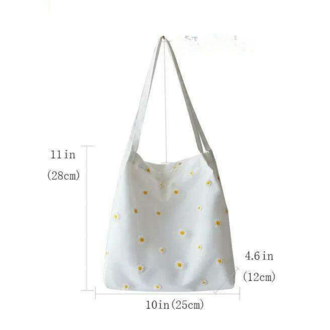 Fabric bag with floral print – a light and floral bag for everyday use