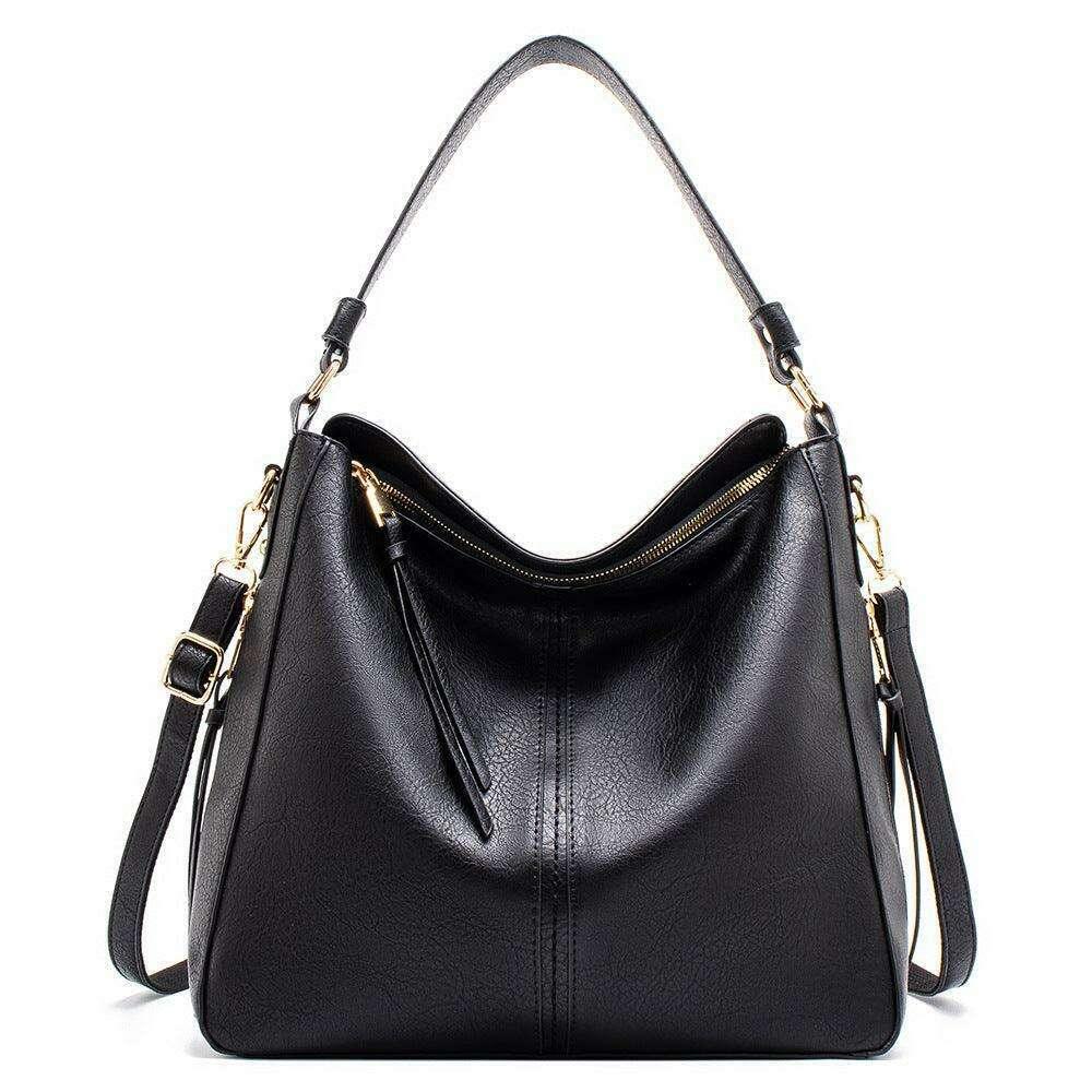 Women's leather shoulder bag
