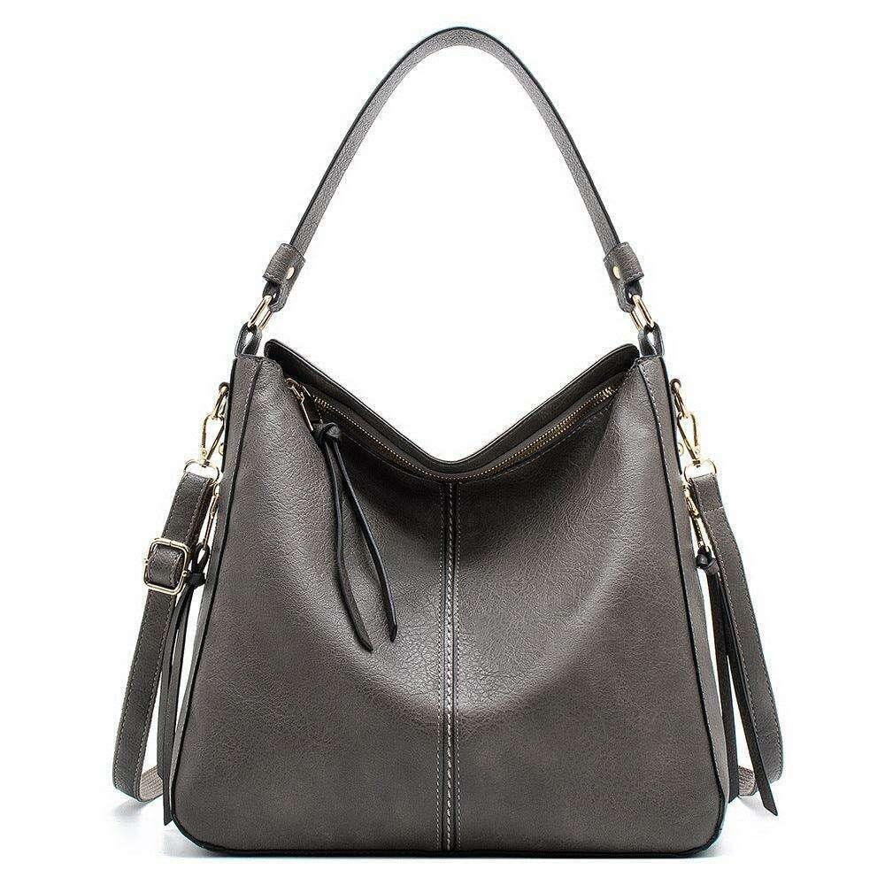 Women's leather shoulder bag