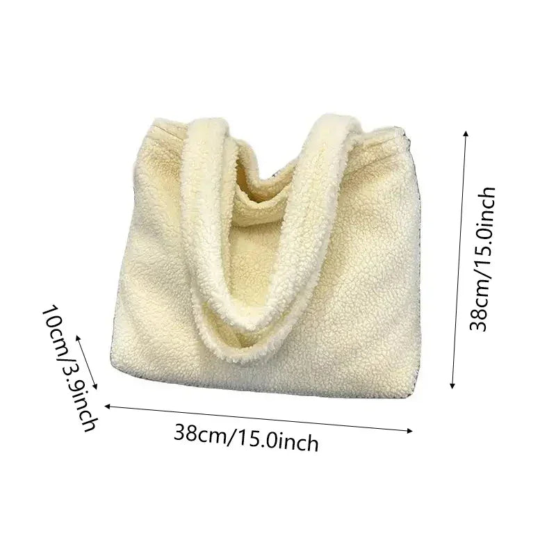 Women's Furry Shoulder Bag