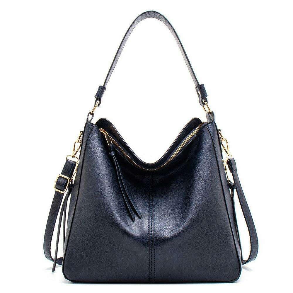 Women's leather shoulder bag
