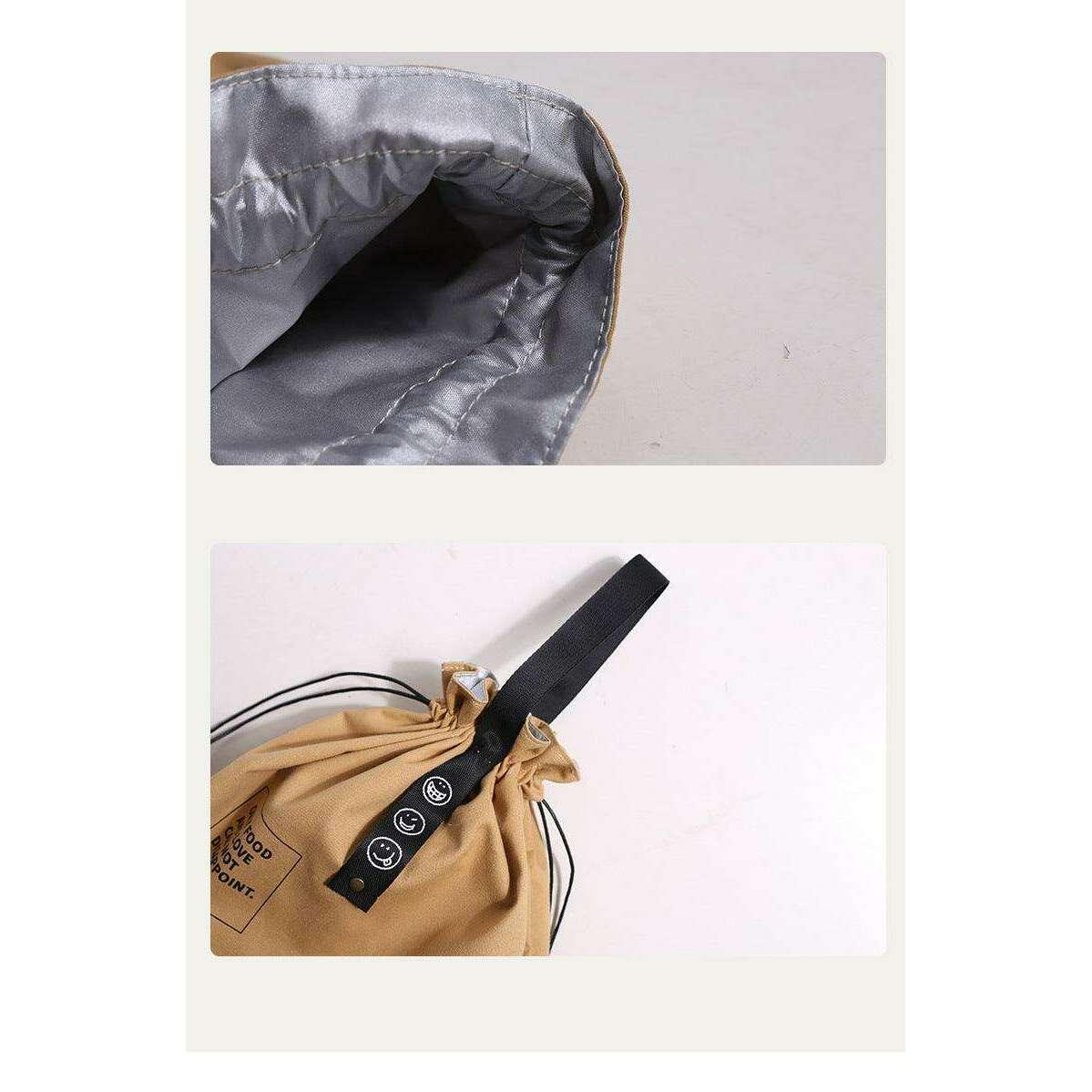 תיק בד רב-שימושי עם ידית שטוחה ועיצוב אופנתי Kazum