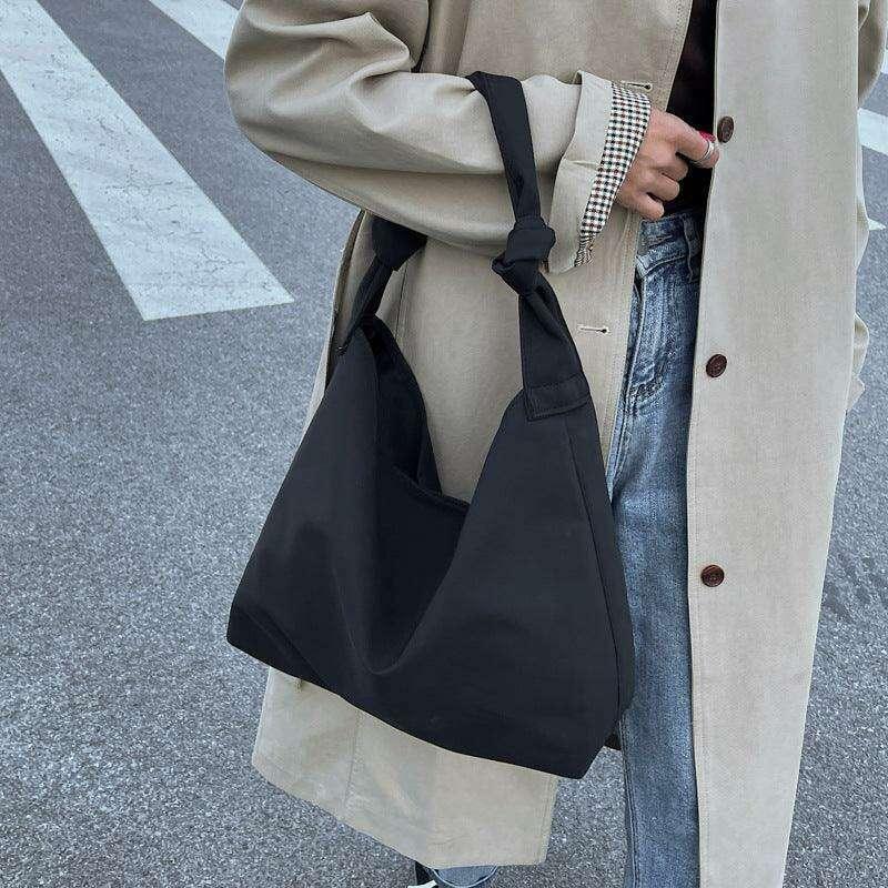 תיק בד קז'ואל עם עיצוב קשר Kazum